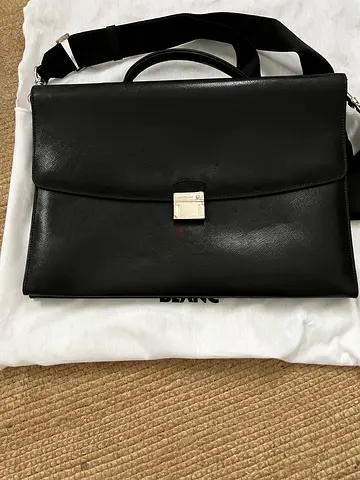 Brand New Montblanc Sartorial Leather Briefcase