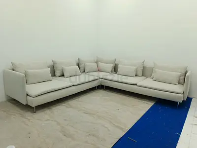 Ikea comfortable 6 seater corner sofa