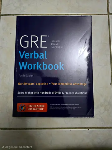 GRE Verbal Workbook