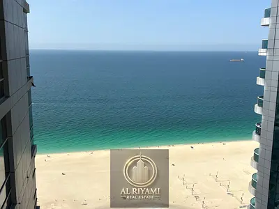 شقة بإطلالة بحرية للإيجار كورنيش عجمان