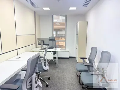 Corporate Offices with Elegant Reception & Lounge Area | Near METRO- SHARAFF DG | Prime Location
