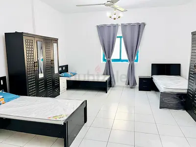 Furnished bed space for executive lady at 650aed.