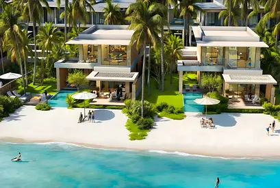 Corner Villa 4 Bed + Maid | Island Living Life Style | Amazing Lagoon Sea View Vision | Wake Up With Sound Of Waves