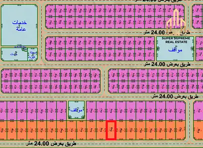 130 درهم إماراتي للقدم المربع، عمولة 0.5% فقط، دفعة مقدمة 1,832,298 درهم إماراتي (73.7%)، قطعة أرض تجارية على المخطط، مدينة القاسمية