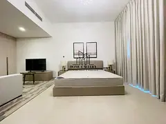 Spacious Studio | Ferrari World | Partial Golf &amp; Canal View | High ceiling