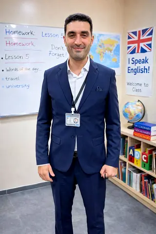 مدرس لغة إنجليزية بخبرة طويلة في التدريس الأكاديمي والتقوية لجميع المراحل