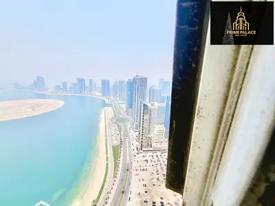 Luxury 3BHK sea view gym pool free, one car parking free maid room near to beach just in 65k