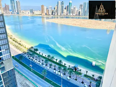 Hot offer luxurious 2BHK Hall with wardrobe store room Side sea view Gym swimming pool free on prime location Dubai exit