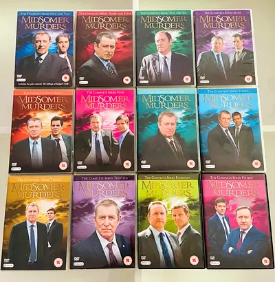 Midsomer Murders DVD’s - Series 1 to 15