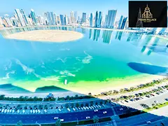 Luxury full sea view 3BHK gym swimming pool free wardrobe with maid room just in 80k