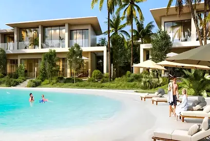 Corner Villa 4 Bed + Maid | Island Living Life Style | Amazing Lagoon Sea View Vision | Wake Up With Sound Of Waves