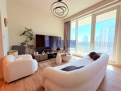 High floor/Fully furnished/Ready to move