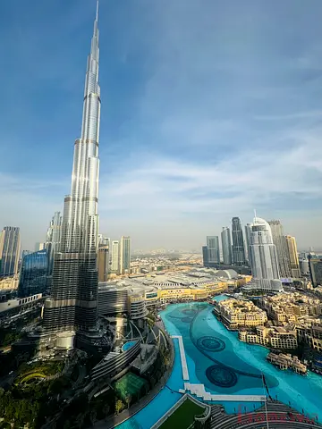 Luxurious Unit With Fountain & Burj Khalifa View