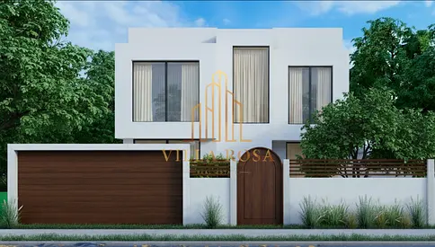 للبيع فيلا مستقلة مع مسبح خاص مكونة من اربع غرف نوم في | أوركيد الزاهية – الشارقة