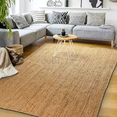 JUTE BOHO RUG AT 500 FREE DELIVERY