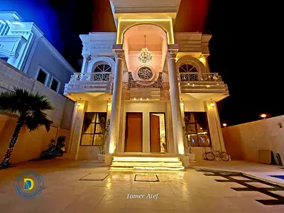 الحليو2 امتلك فيلا كلاسيك بنفس قيمة ايجارك 6 غرف وروف شامل رسوم التسجيل بدفعة مقدمة بسيطة