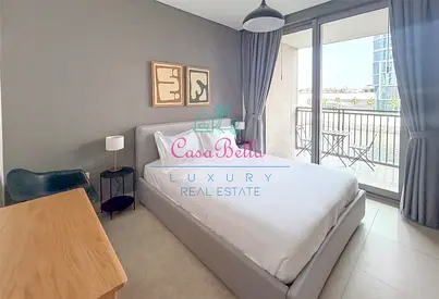 مفروشة بغرفة نوم واحدة | 5242 البرج 1 | إطلالات على مارينا وعين دبي