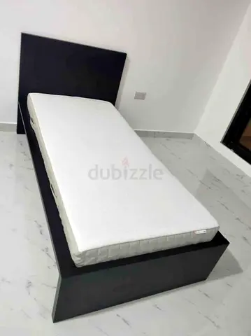 Ikea malam single bed (90*200)with  an IKEA mattress
