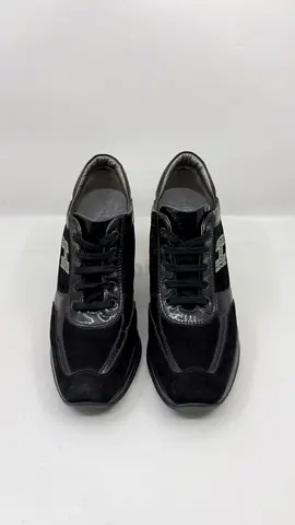 Hogan Suede Black – Size 36.5