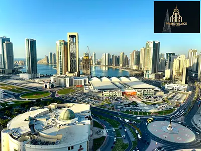 Luxury Sea View 2BHK with maid room Gym/ swimming Pool / kids playing area balcony wardrobe just in 57k