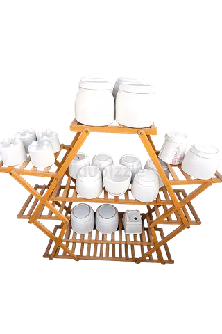 WHITE PLANT POTS TAKE ALL