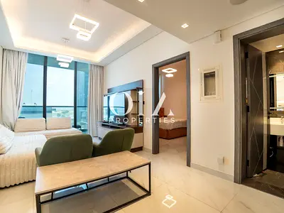 شقة بغرفة نوم واحدة | إطلالات حديقة سمانا | إطلالة على البحر والمدينة | دخول الشرفة والمسبح