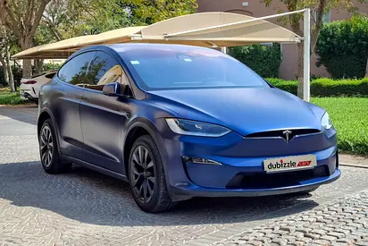 AED 3220/month | 2024 Tesla Model X  | GCC Specs | Ref#434626