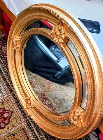 Elegant Round Decorative Mirror VINTAGE AT 250 FREE DELIVERY