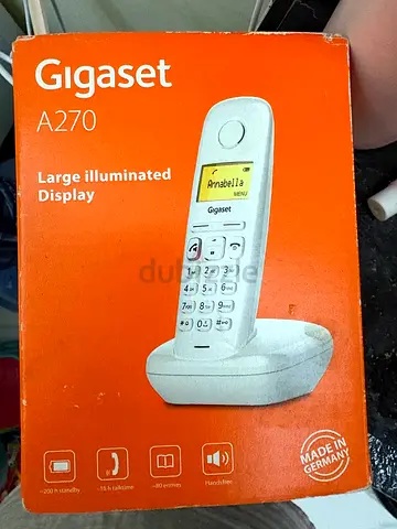 Gigaset A270 Cordless Phone with Large Illuminated Display