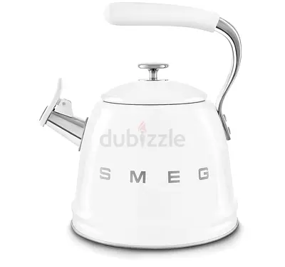Smeg white stove top kettle