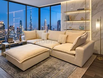 4 Piece Modular Wing Sofa