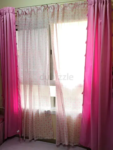 Pink Sheer Curtains for Bright Spaces