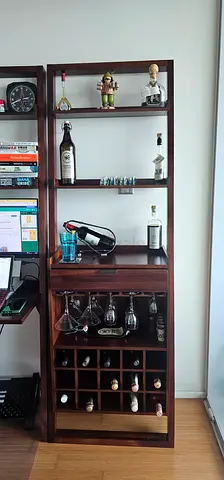 Leaning SLOANE bar CRATE AND BARREL