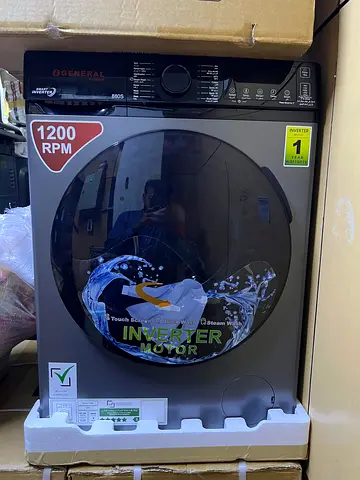 Brand New General Power Washing Machine with Inverter Motor 8kg