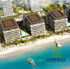 🌅 Invest or Live in a 2-Bedroom Apartment at Blue Beach – Spectacular Sea View, Private Beach, 