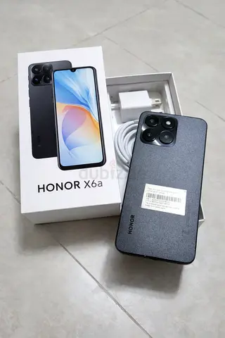 Honor X6a – 4GB RAM / 128GB – Like New – With Box  Charger