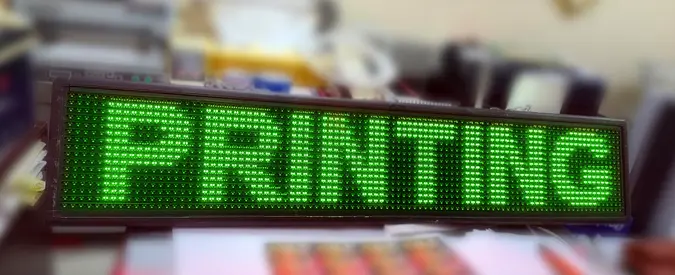 LED Display board 160x32