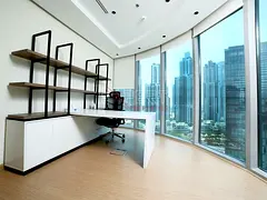 Fully Furnished Office | City Views | High Floor Unit