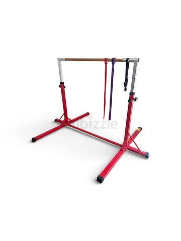Gymnastic Horizontal Training Bar - Red