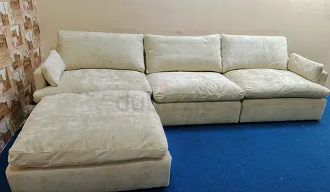 Super comfy feather 🪶 filled modular sofa