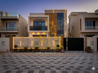 Luxury Villa for Sale in Al Hiliou 2 Ajman | 3014 Sqft | Two Floors | 4 Master Bedrooms | Swimming Pool & Yard | AED 1.7M Negotiable