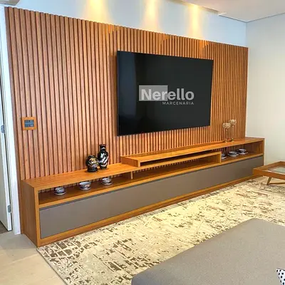 Modern Entertainment Center with Stylish Design