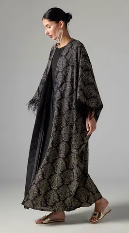 Choice Sequins Maxi abaya brand new with tag size large