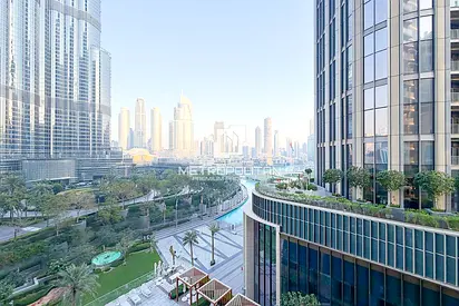 Burj Khalifa and Fountain Views | Furnished