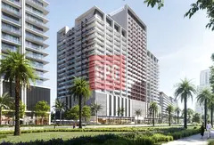 Premium Office Space | Binghatti Ruby JVC | Balcony &amp; Pool View