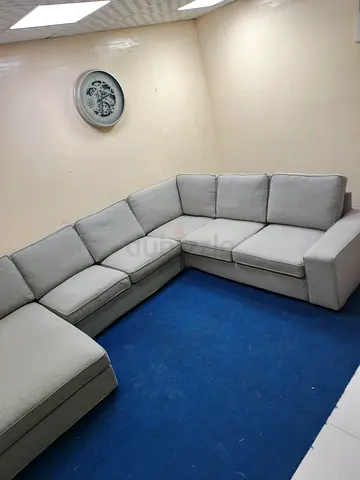 Ikea kivik gray Ushape sofa for sale