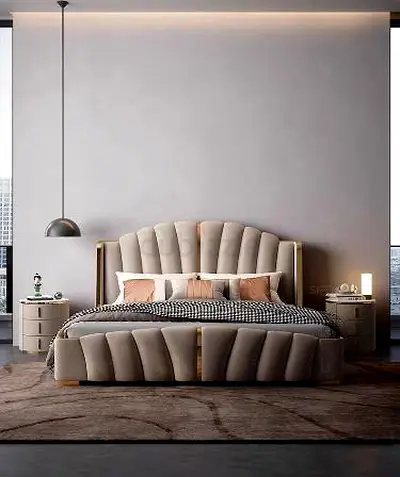 King size Customised Brand New Bed With Manual Storage