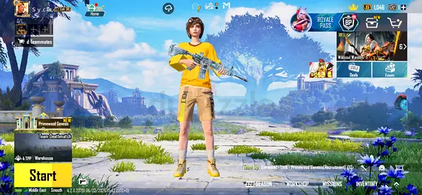 PUBG ACCOUNT  M416 Glacier Level 5 + 9 mini Material + 22 mythics + Good Gunlab