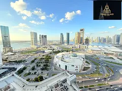 Luxury full sea view 3BHK gym swimming pool free kids playing area balcony wardrobes