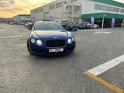 GCC Bentley Continental GT V8 | Full Option | Exclusive Interior | Warranty  Service Contract